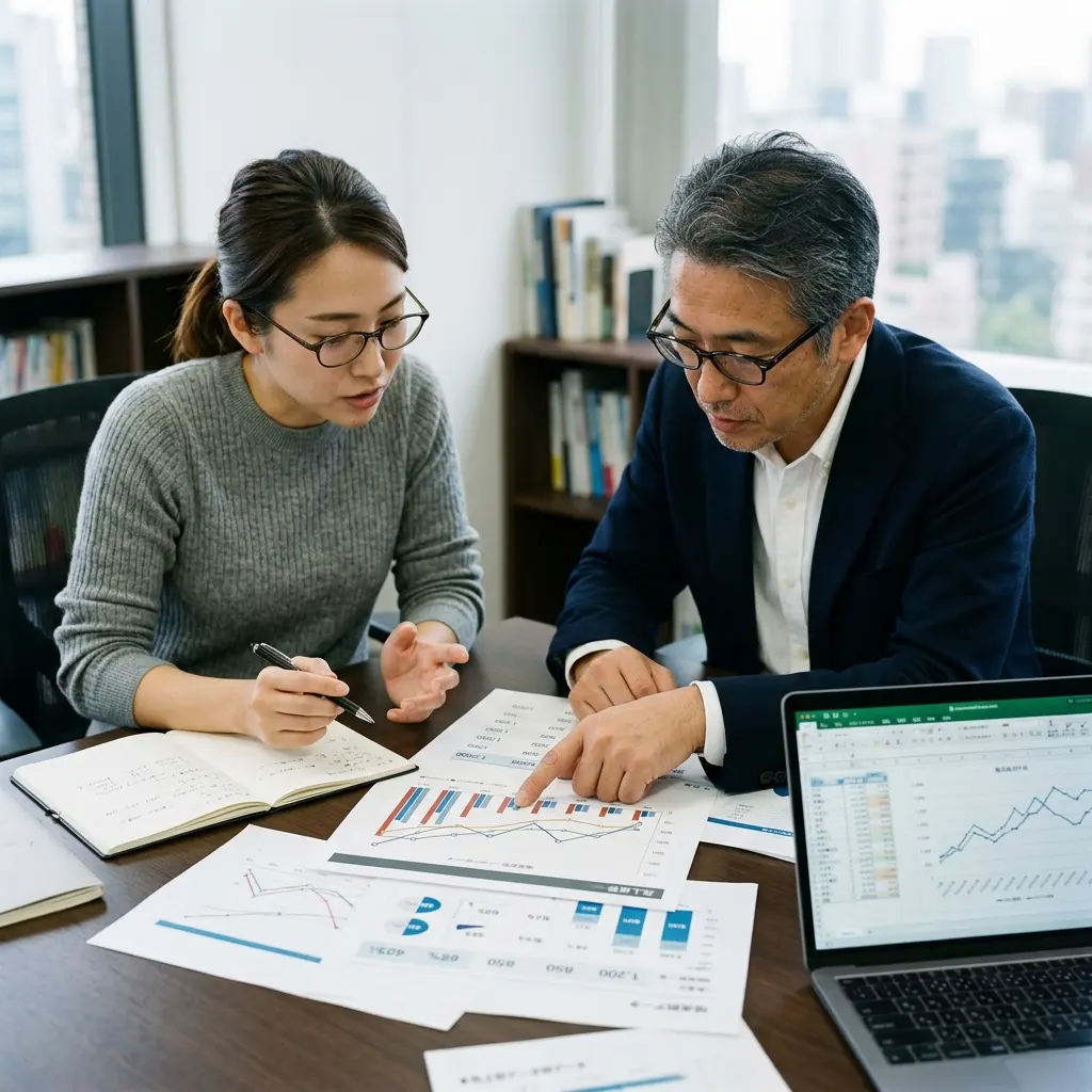 リスクに対する慎重な判断のイメージ