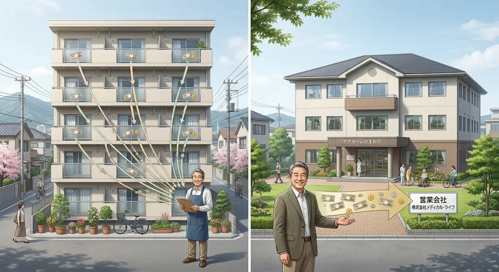 収益構造そのものが異なる