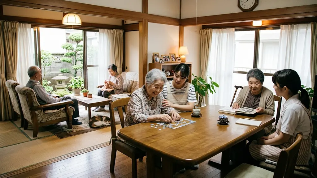 少人数（ユニット制）の施設のイメージ