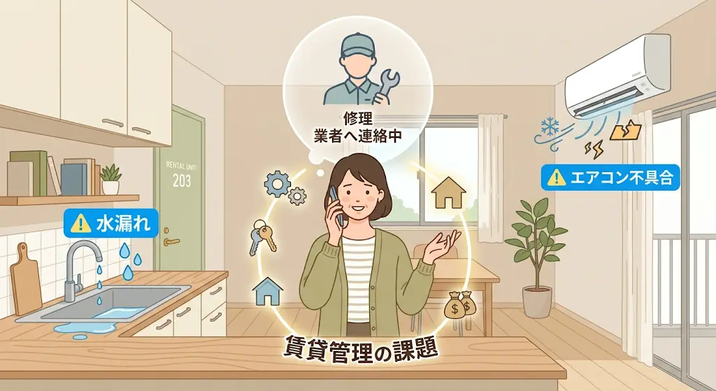 設備の故障対応