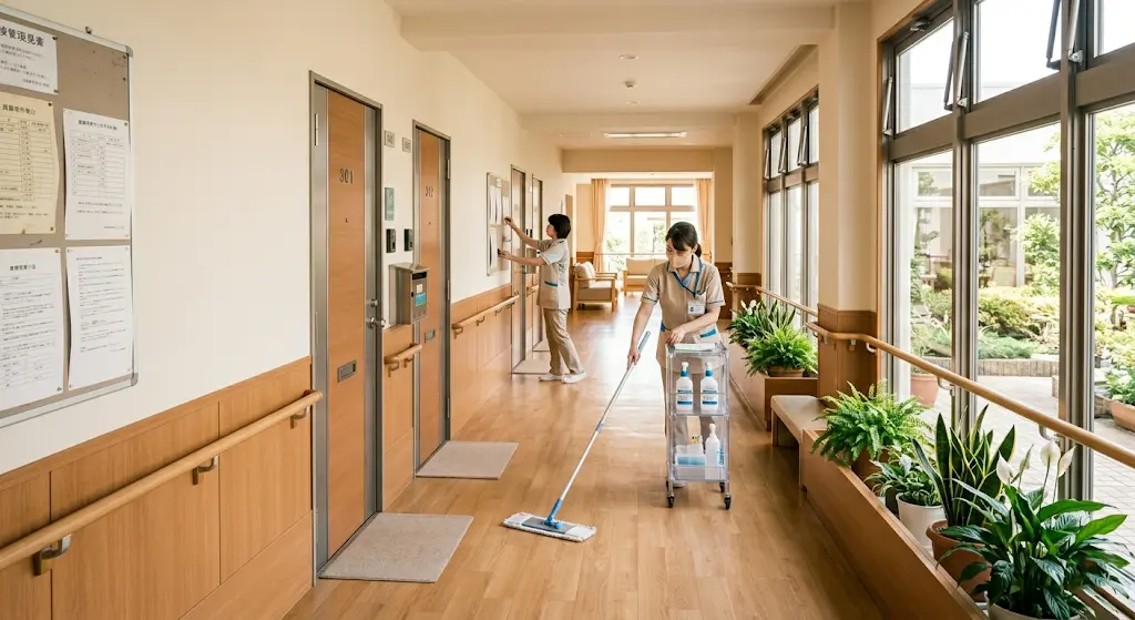 運営事業者による徹底した清掃