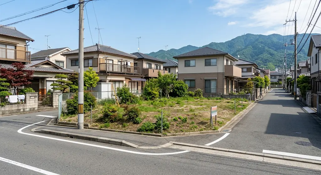 住宅用地と税負担の見直しを表すイメージ